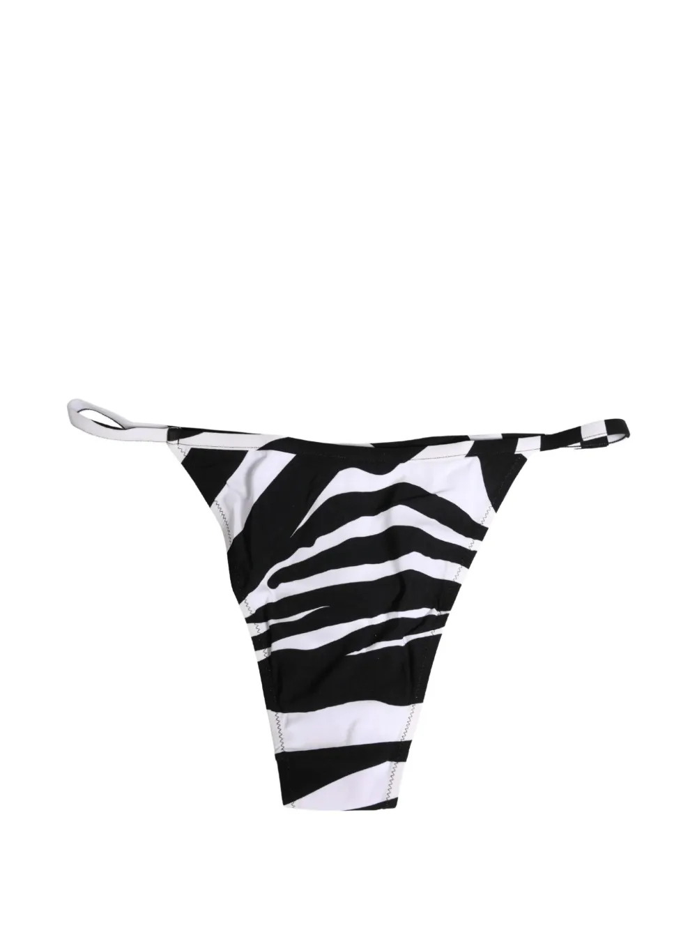 Dolce & Gabbana zebra-print bikini Zwart