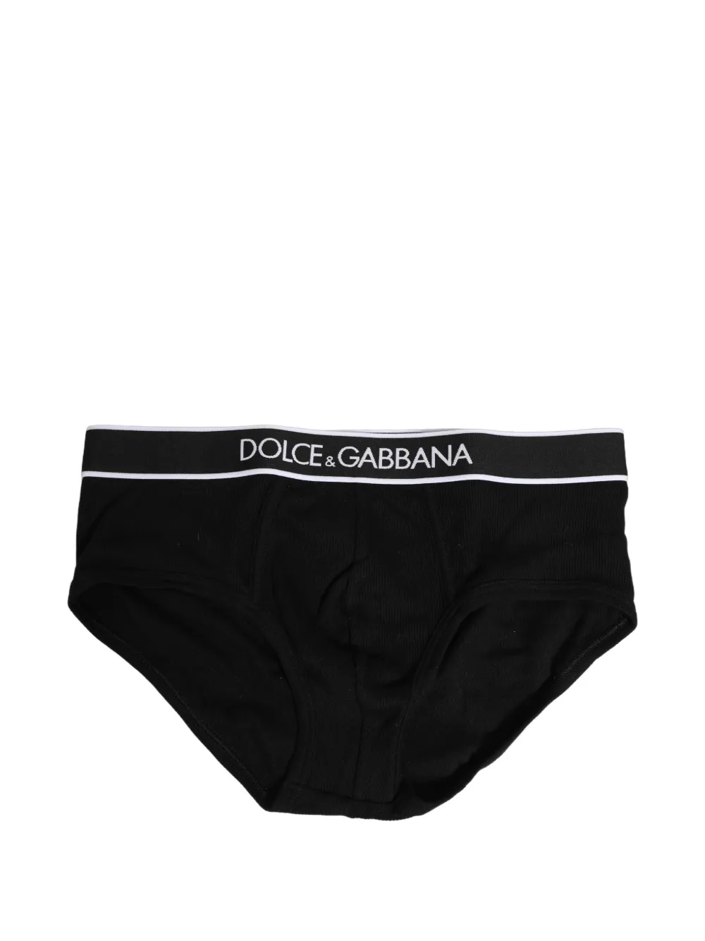 Dolce & Gabbana Brando logo-waistband briefs - Nero