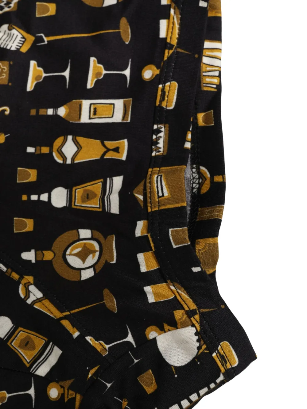 Dolce & Gabbana cocktail-print boxer shorts Zwart