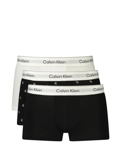 Calvin Klein set de tres calzoncillos con monograma y logo en la cinturilla