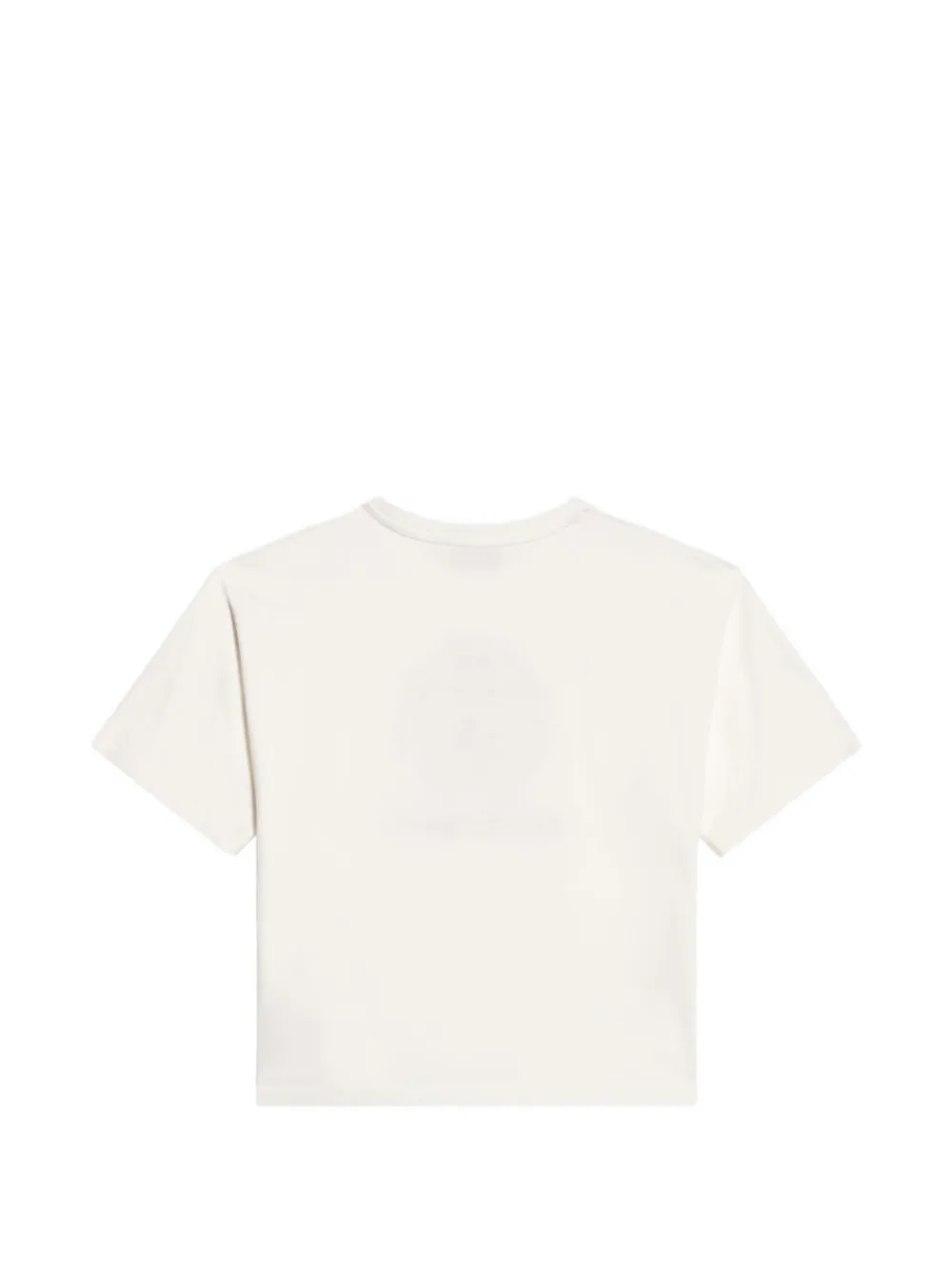 Roberto Cavalli Junior logo-print T-shirt Beige