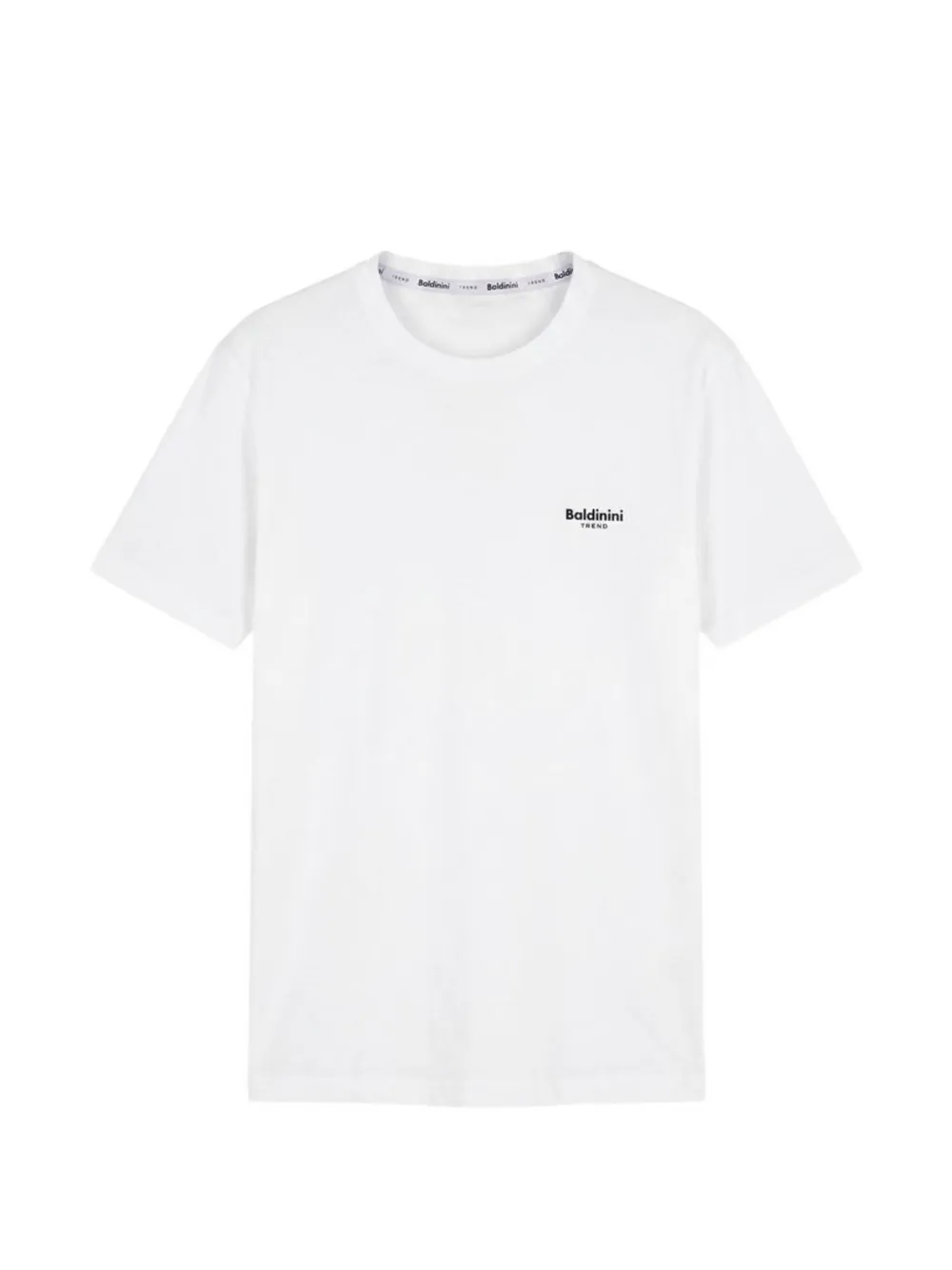 Baldinini logo-print cotton T-shirt - Blanc