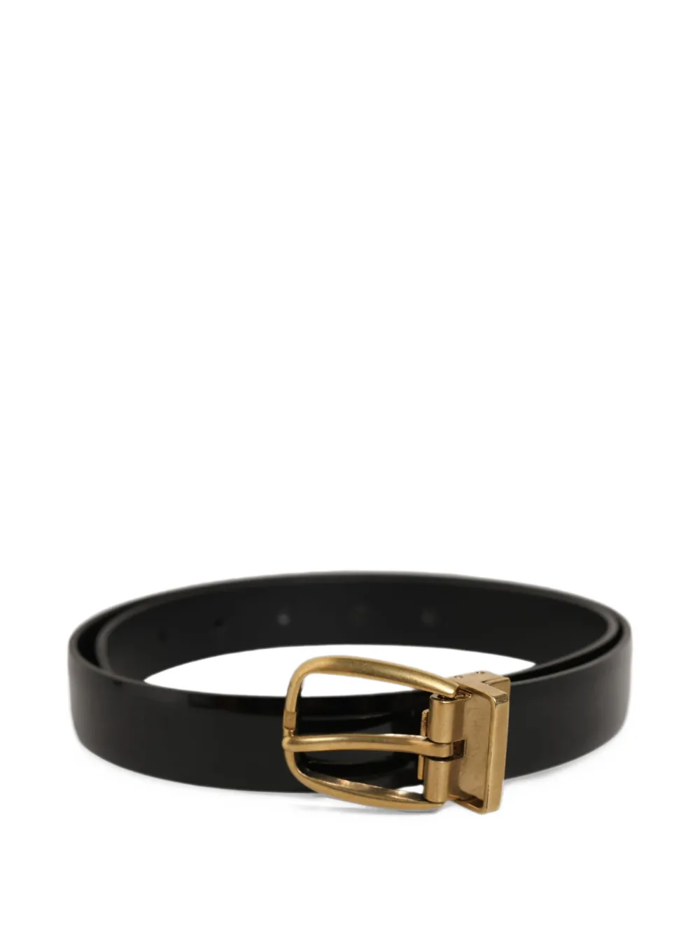 Dolce & Gabbana classic leather belt - Black