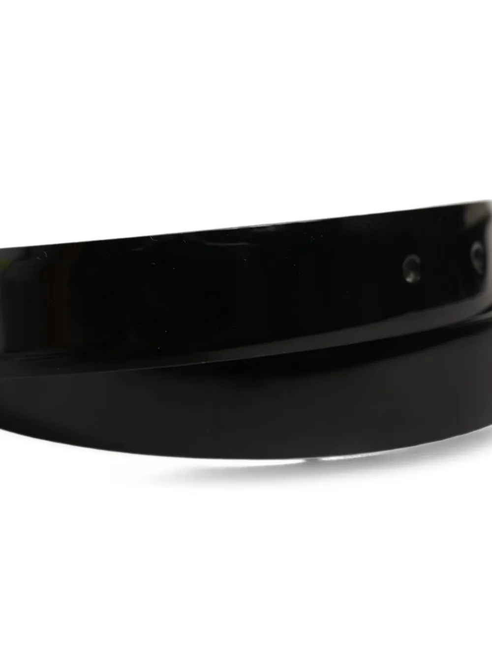 Dolce & Gabbana Leren riem Zwart