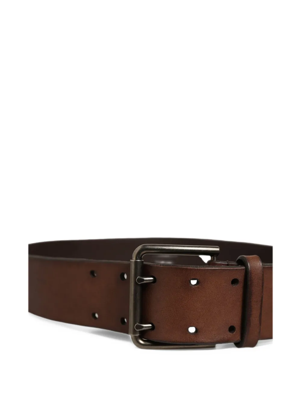 Dolce & Gabbana Riem met gesp met dubbele doorn Bruin