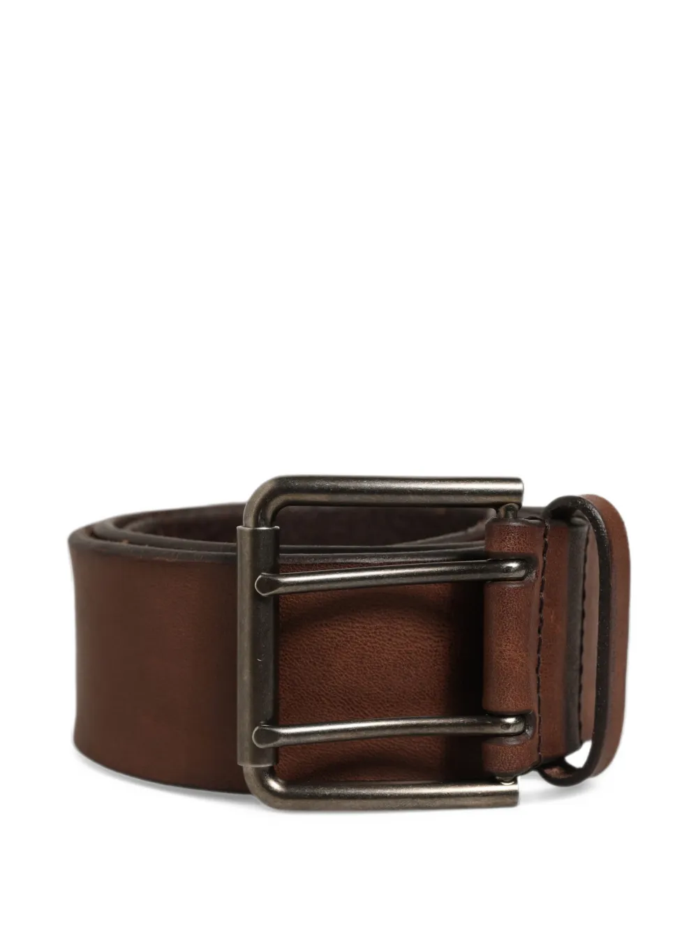 Dolce & Gabbana Riem met gesp met dubbele doorn Bruin