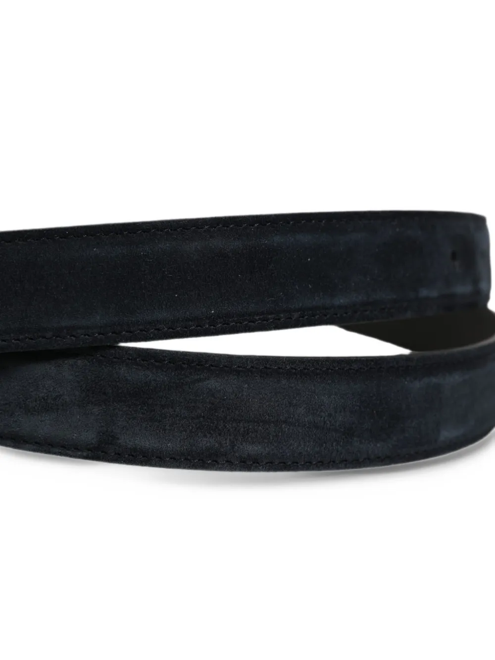 Dolce & Gabbana Gespriem met suède afwerking Blauw