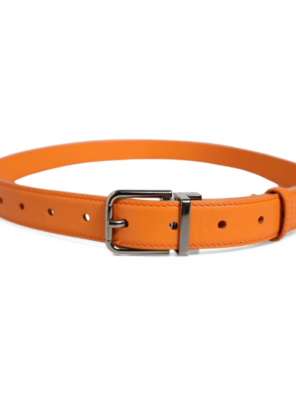 Dolce & Gabbana Leren gespriem Oranje