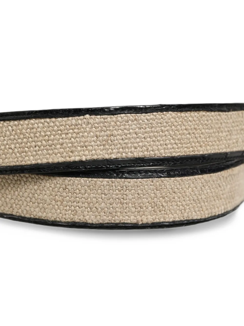 Dolce & Gabbana Riem met krokodillen-reliëf Beige