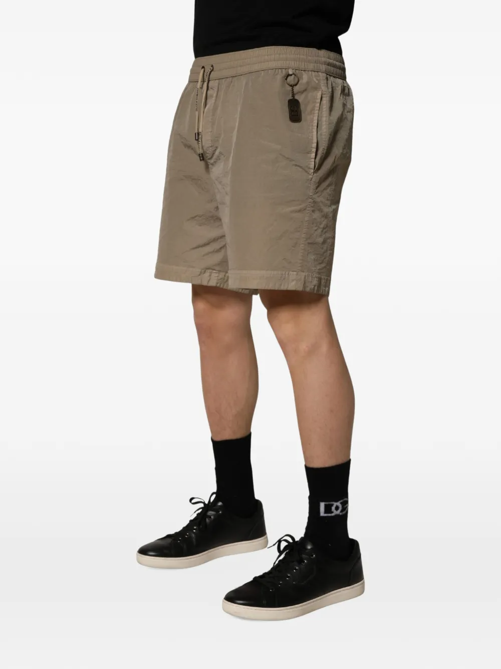 Dolce & Gabbana Zwembroek met trekkoord Bruin