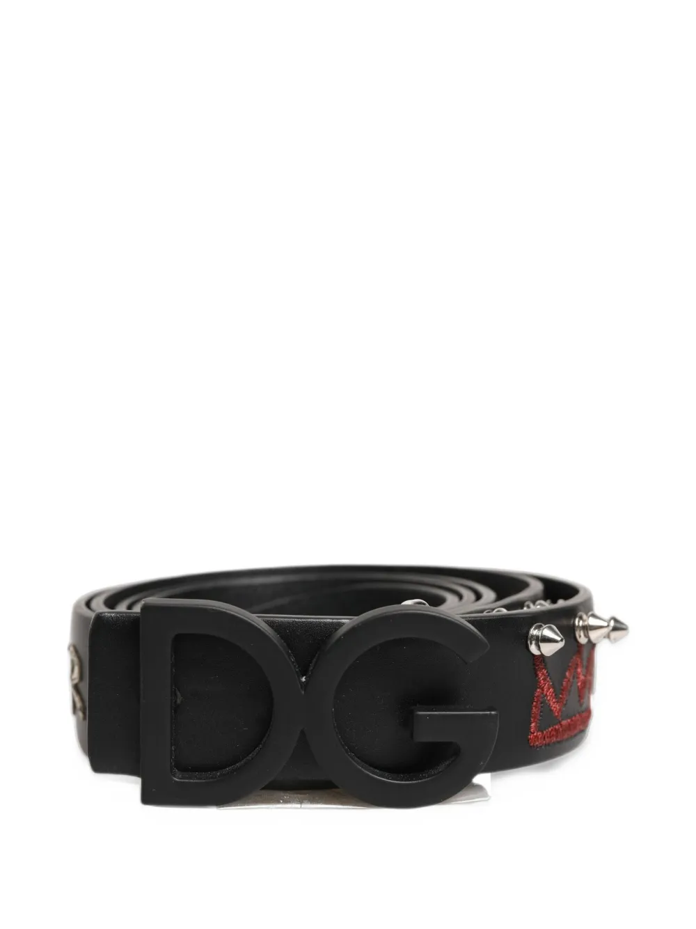 Dolce & Gabbana Prince Forever leather belt - Nero