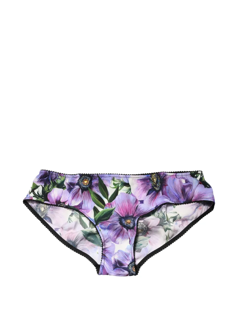 Dolce & Gabbana floral-print briefs - Viola