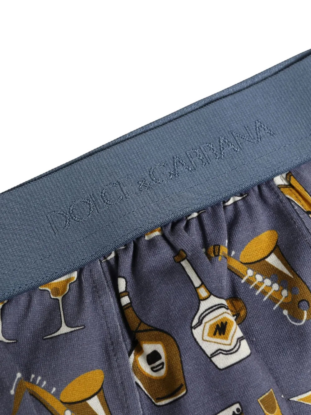 Dolce & Gabbana Zwembroek met print Blauw