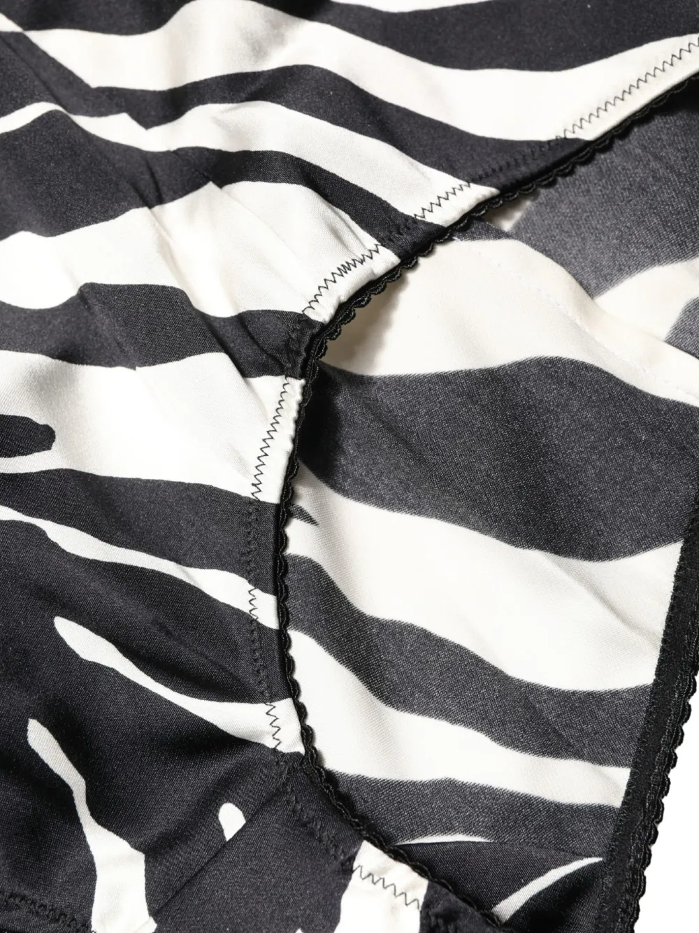 Dolce & Gabbana zebra-print high-waist briefs Zwart