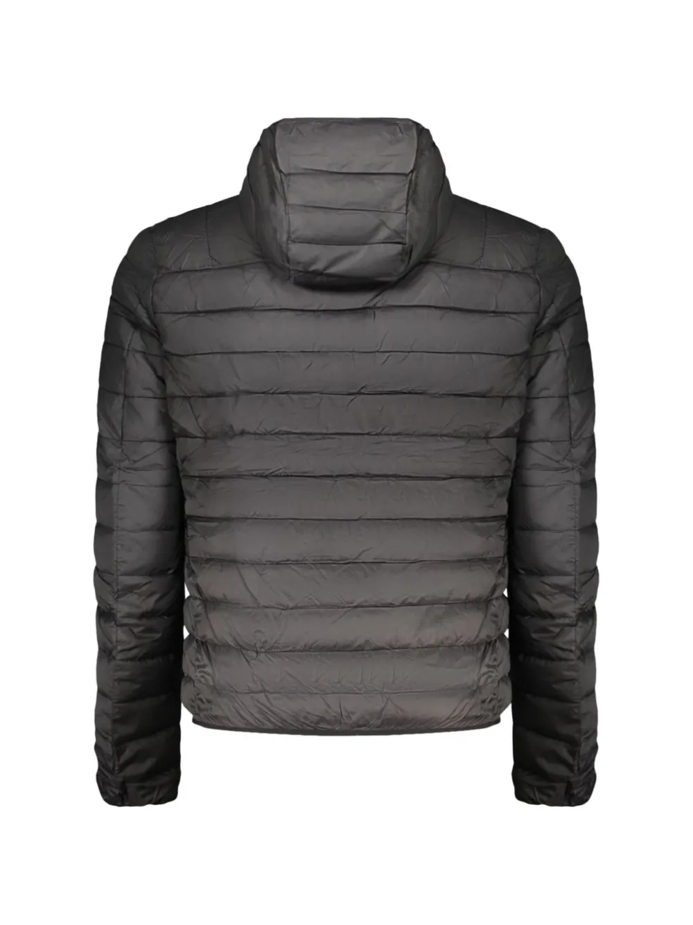 Cavalli Class Gevoerd jack met capuchon Zwart