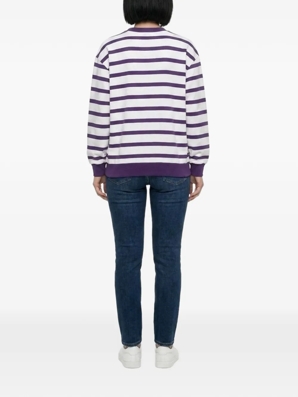 Dolce & Gabbana striped sweatshirt Wit