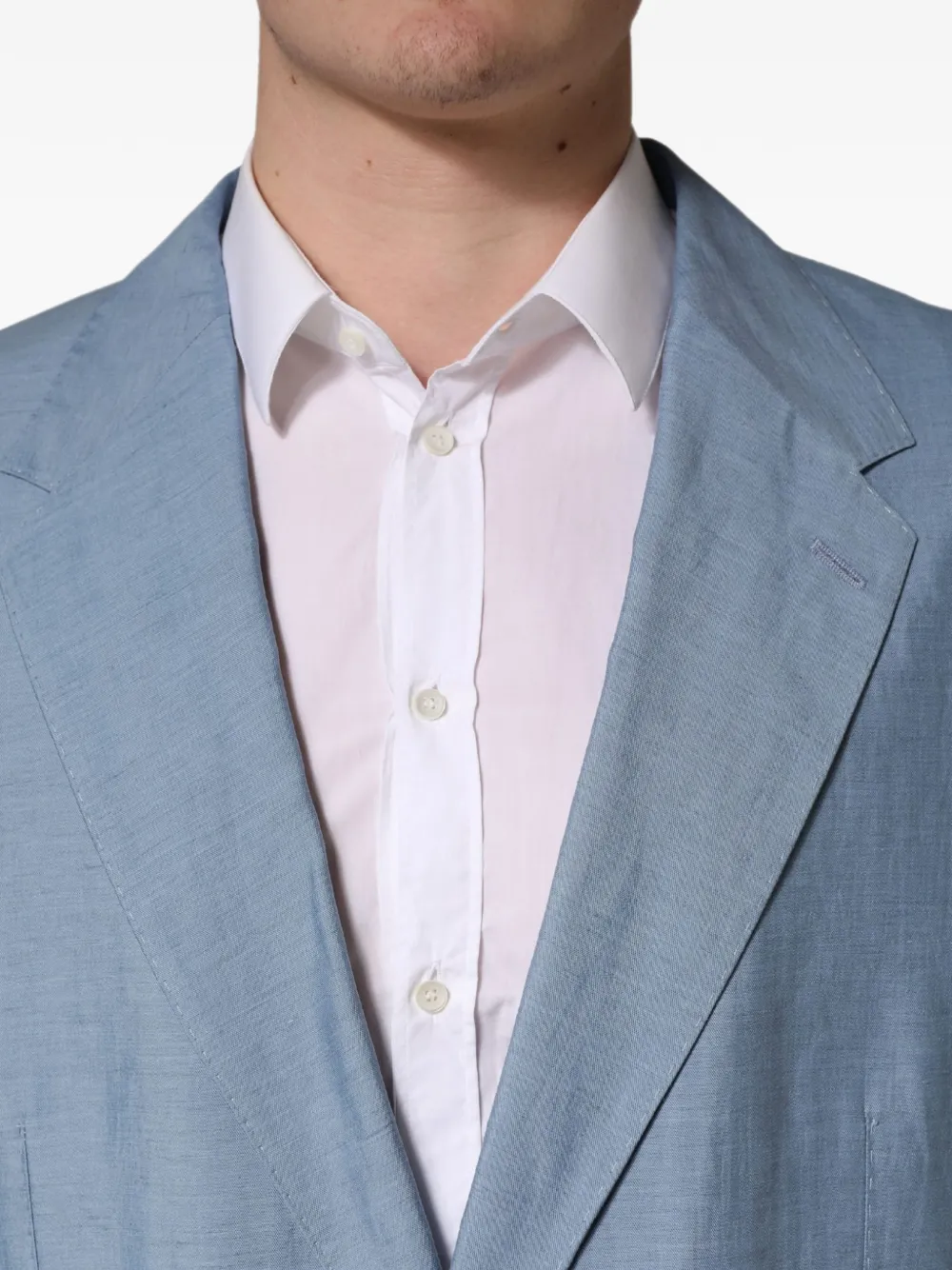 Dolce & Gabbana single-breasted blazer Blauw