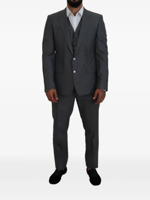 Dolce & Gabbana Martini single-breasted suit (set of three)