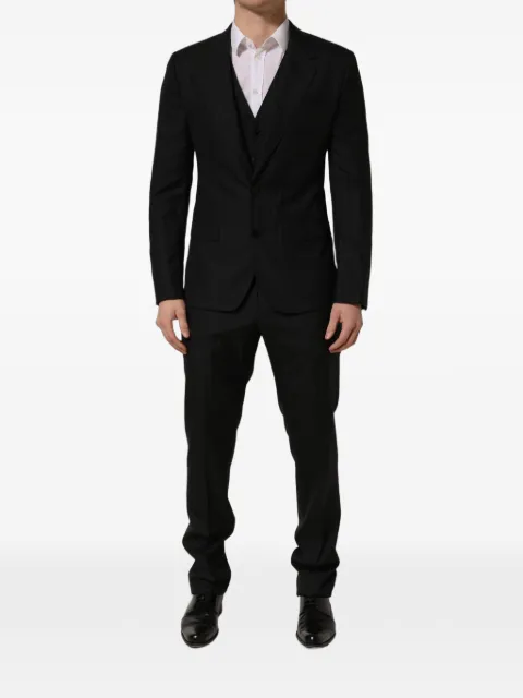 Dolce & Gabbana pinstripe-pattern three-piece suit