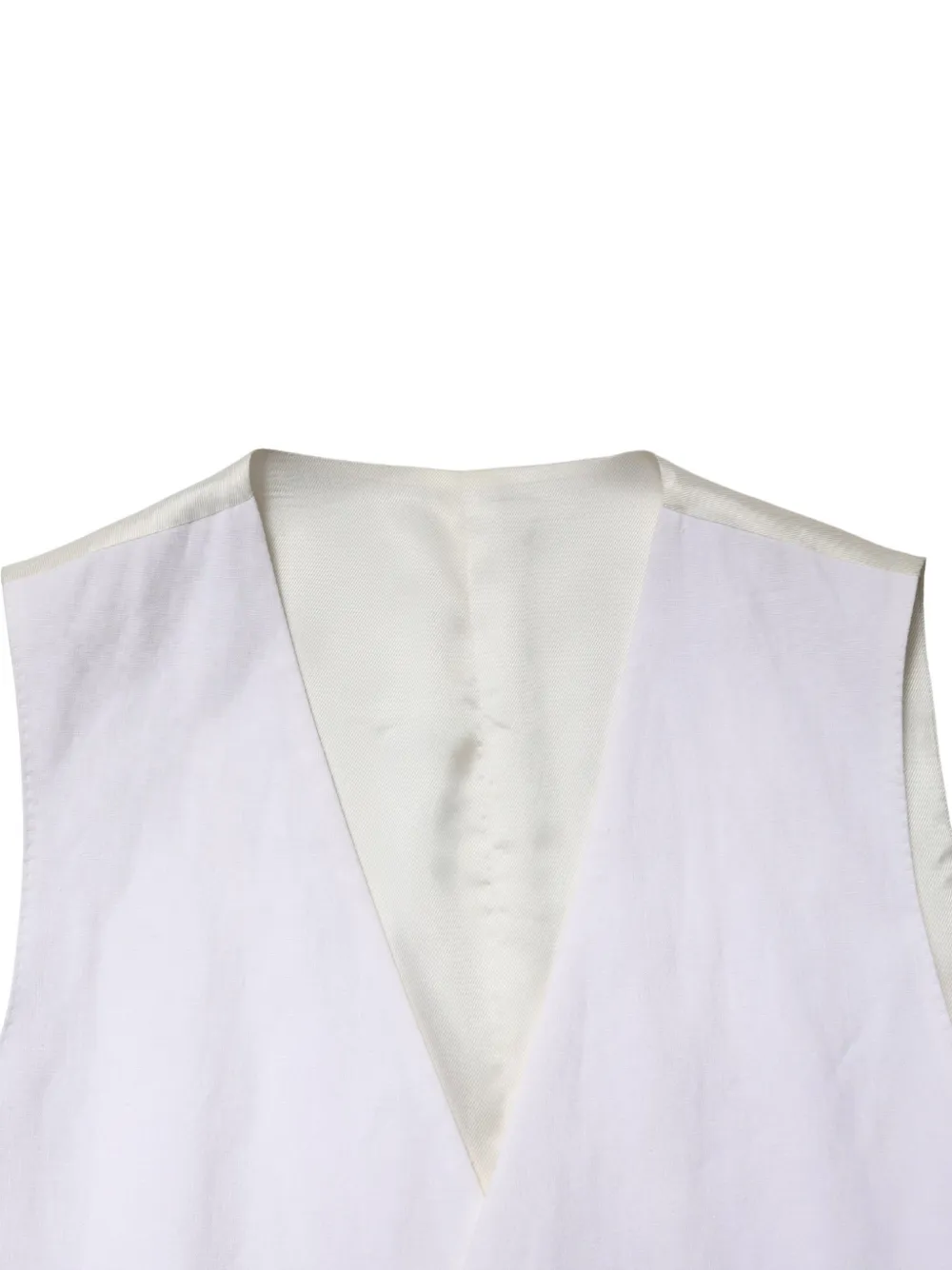 Dolce & Gabbana Sartoria linen suit Wit