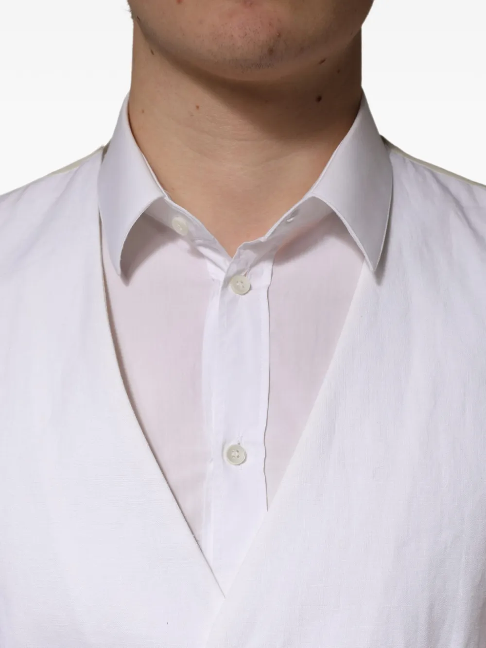 Dolce & Gabbana Sartoria linen suit Wit