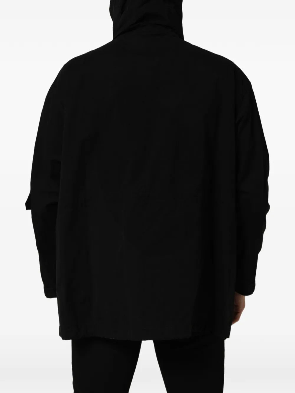 Dolce & Gabbana hooded multi-pocket parka Zwart