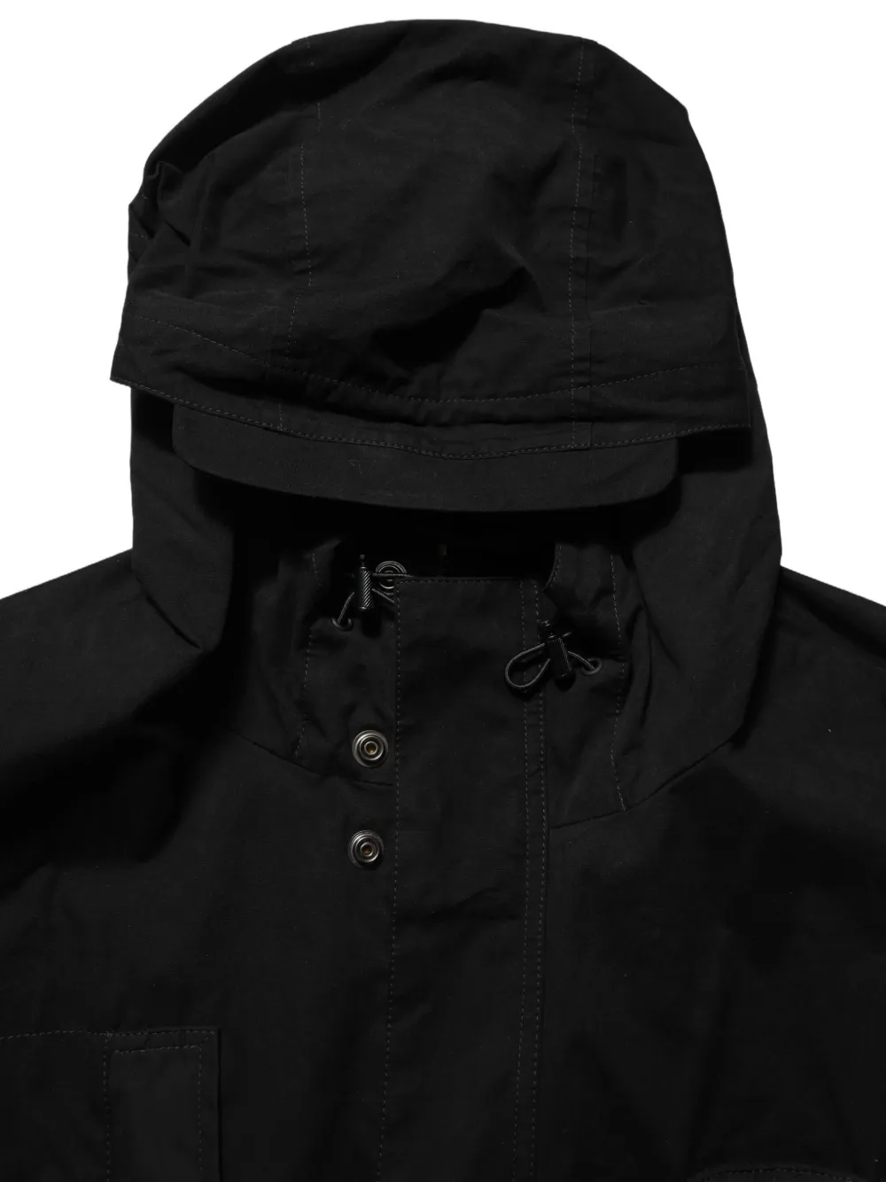 Dolce & Gabbana hooded multi-pocket parka Zwart