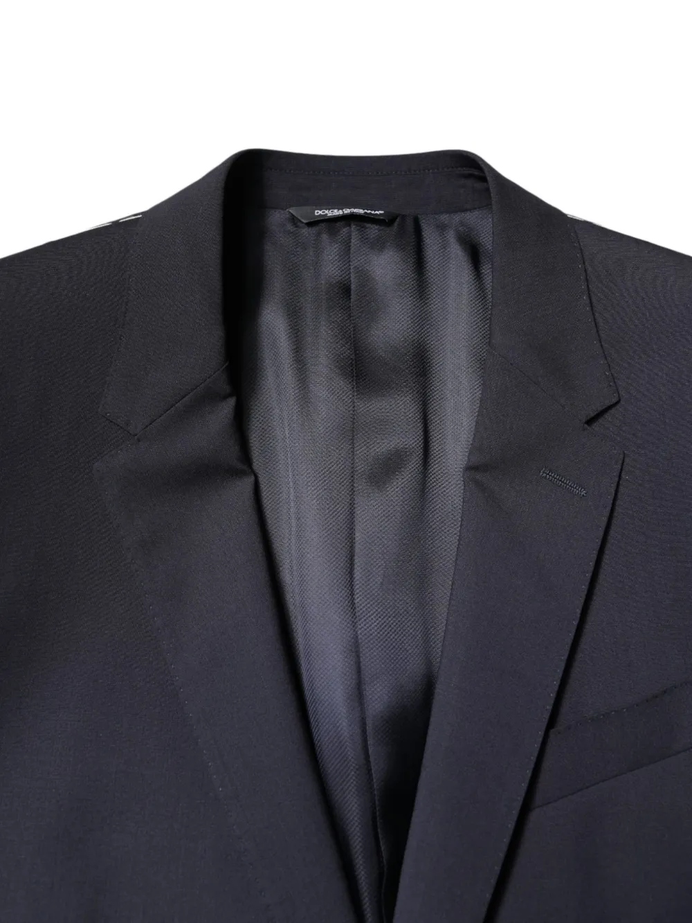 Dolce & Gabbana Martini single-breasted blazer Blauw