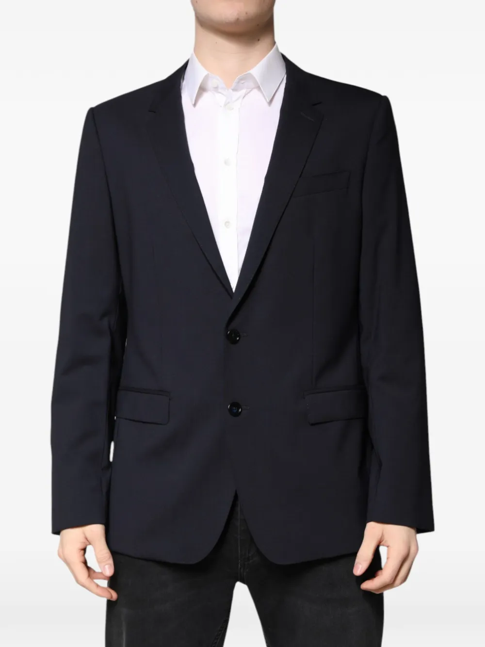 Dolce & Gabbana Martini single-breasted blazer Blauw