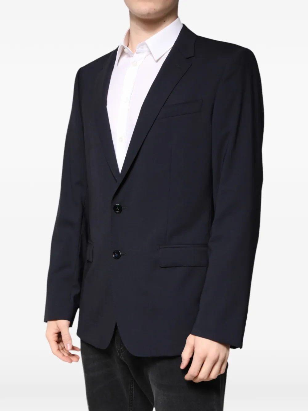 Dolce & Gabbana Martini single-breasted blazer Blauw