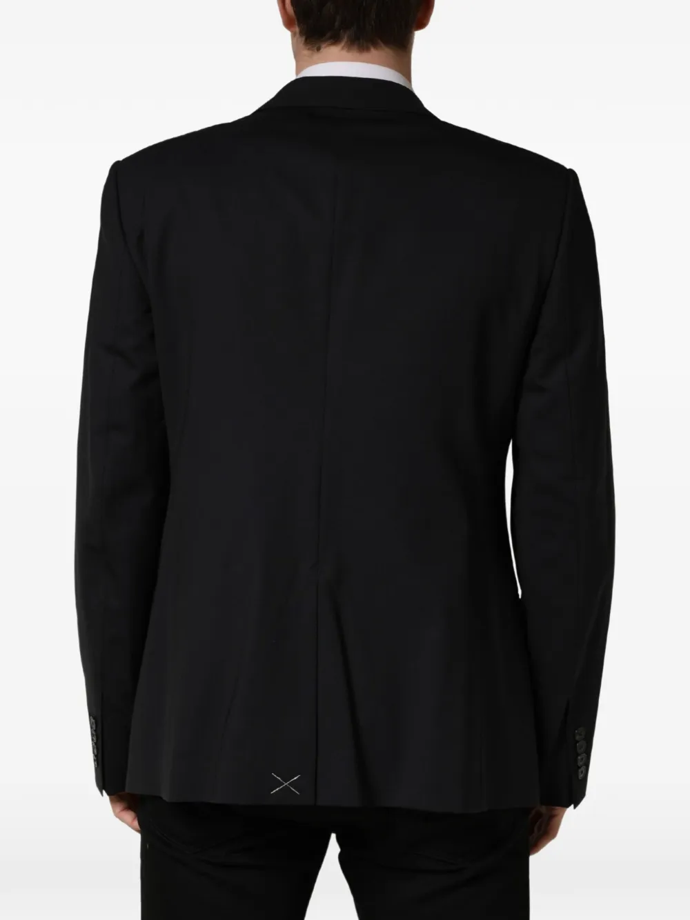 Dolce & Gabbana single-breasted two-button jacket Blauw