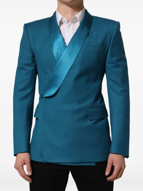 Dolce & Gabbana double-breasted shawl-lapel blazer