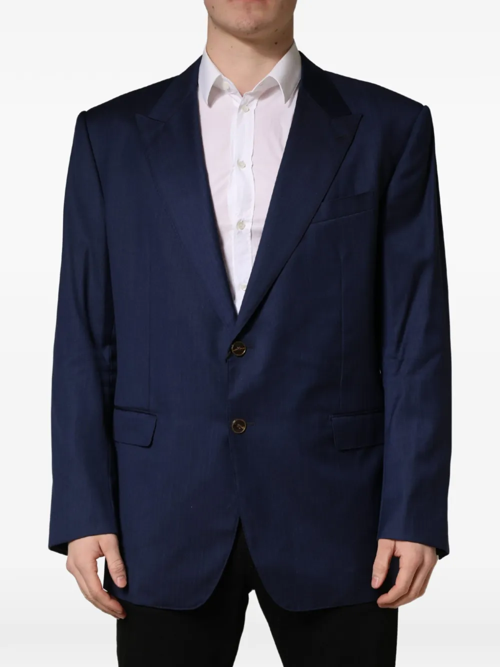 Dolce & Gabbana single-breasted blazer - Blu