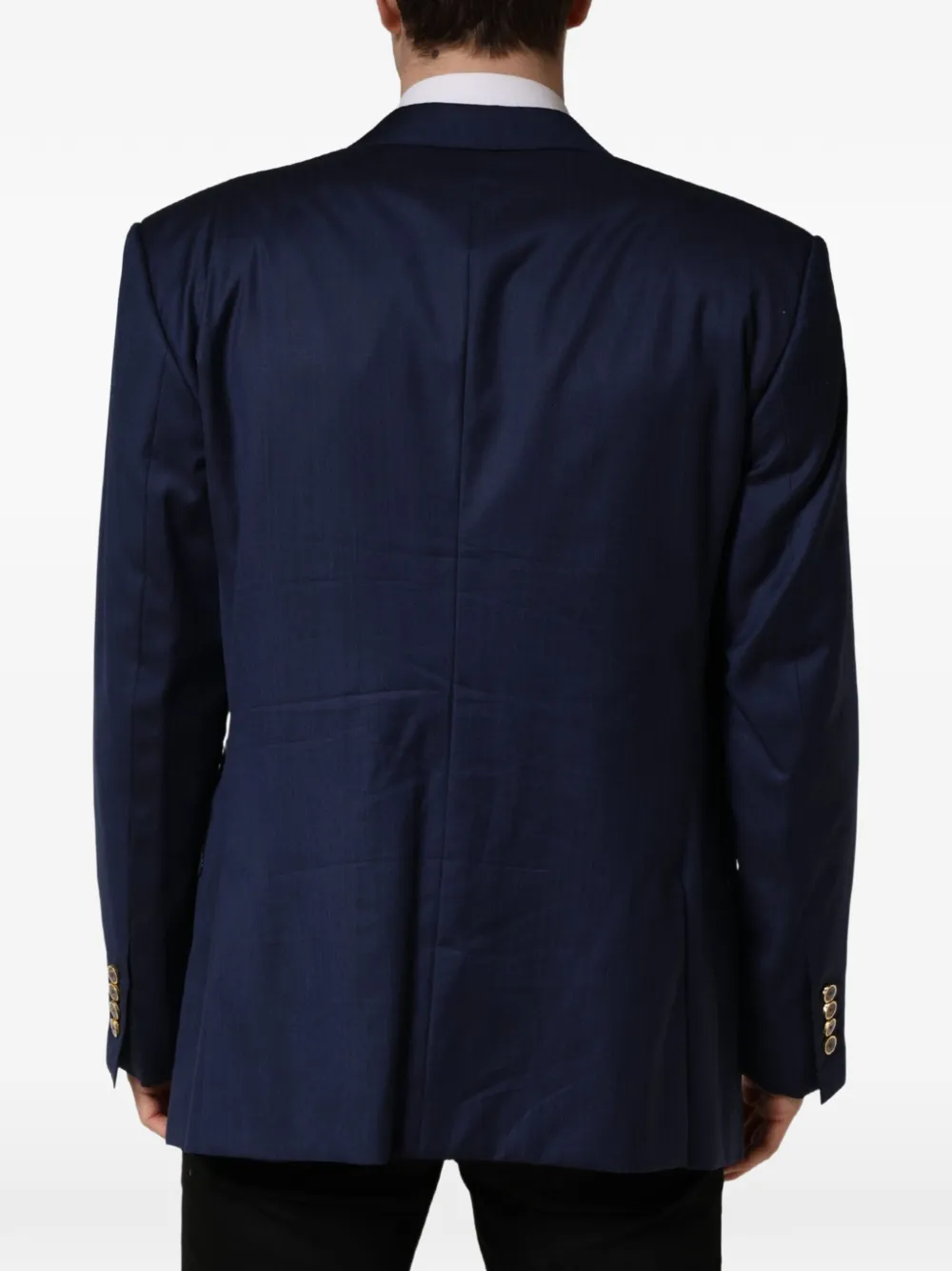 Dolce & Gabbana single-breasted blazer Blauw