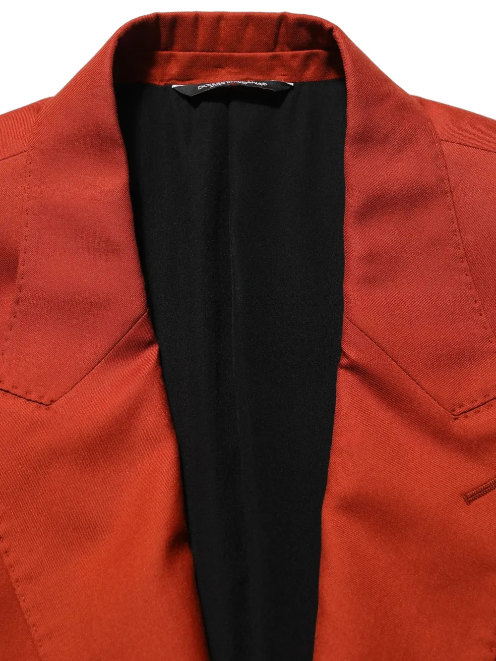 Dolce & Gabbana single-breasted cashmere jacket Oranje