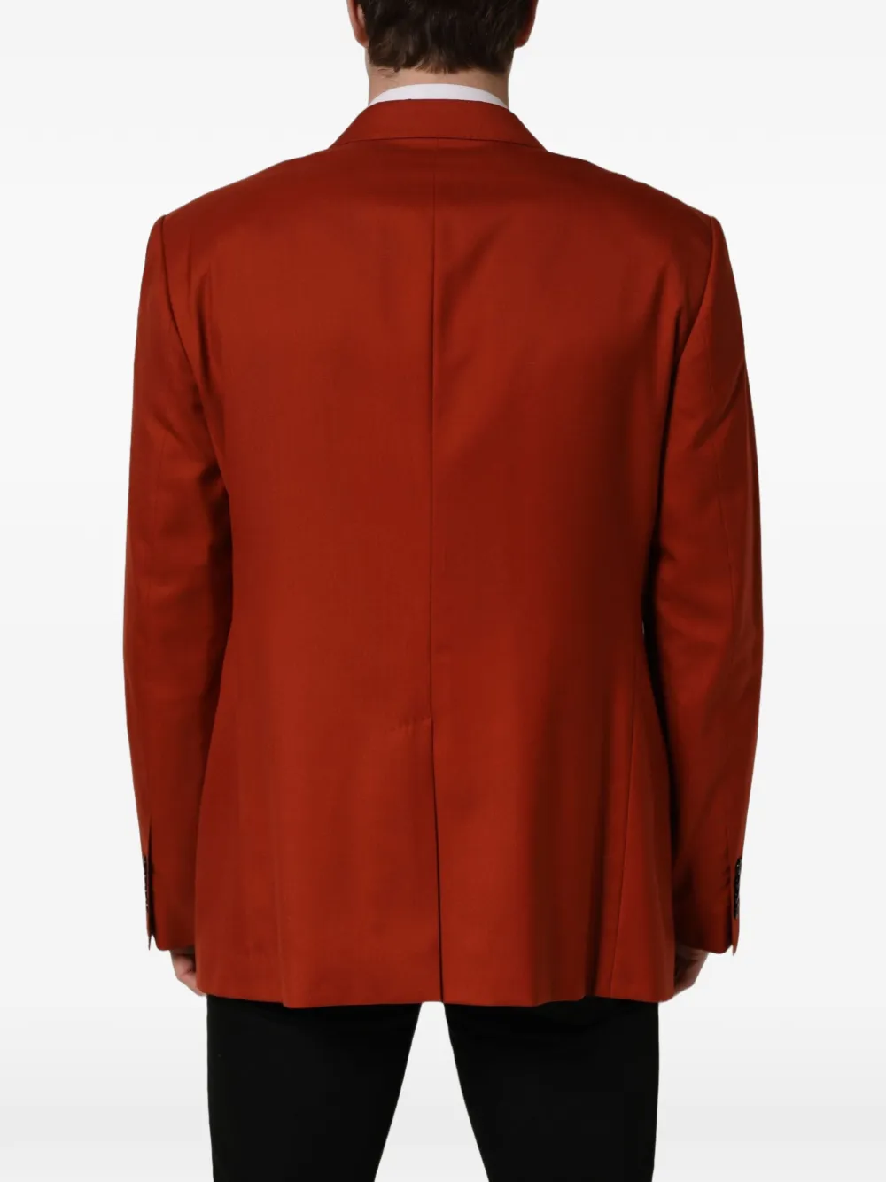 Dolce & Gabbana single-breasted cashmere jacket Oranje