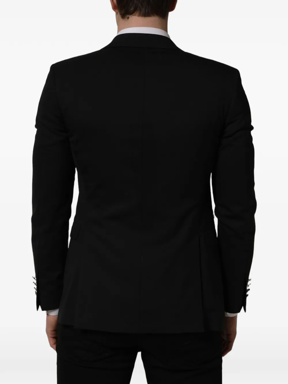 Dolce & Gabbana single-breasted blazer Zwart
