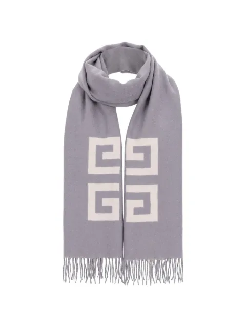 Givenchy 4G motif virgin-wool scarf