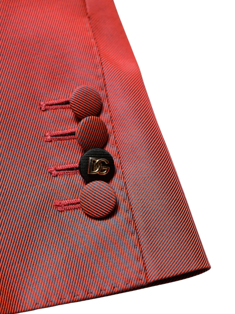 Dolce & Gabbana single-breasted wool blazer Rood