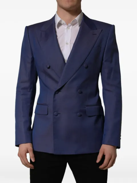 Dolce & Gabbana double-breasted wool blazer