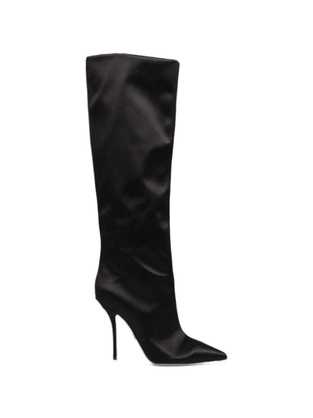 Dolce & Gabbana satin knee-high boots - Black