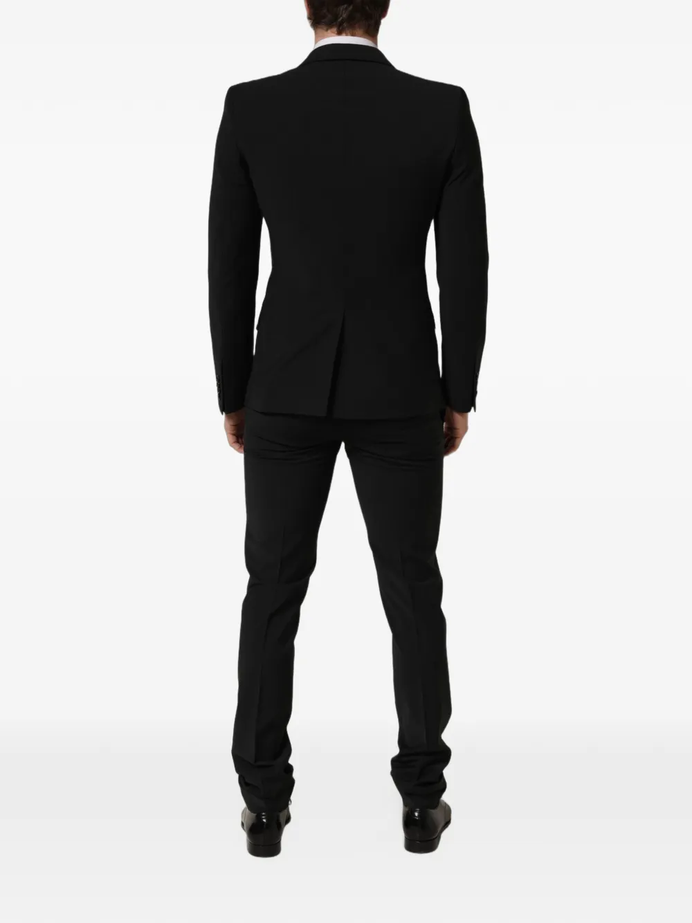 Dolce & Gabbana slim-fit wool suit - Nero