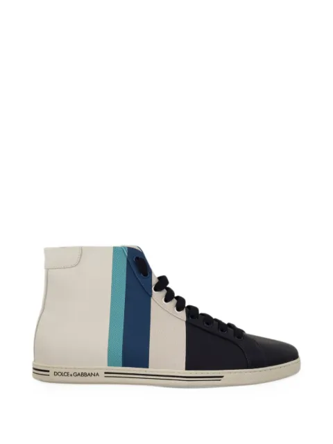 Dolce & Gabbana mid-top leather sneakers