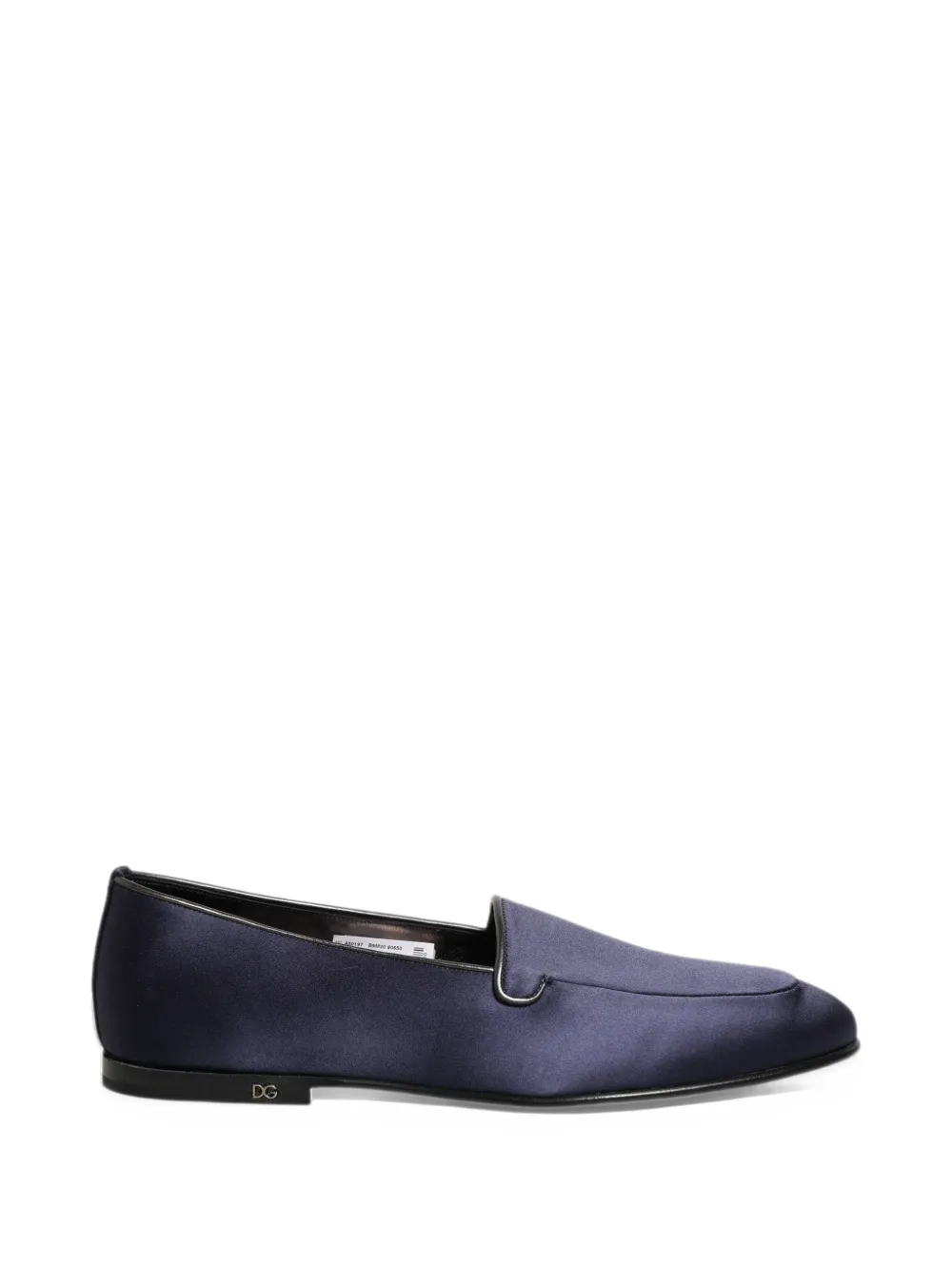 Dolce & Gabbana satin loafers - Blu