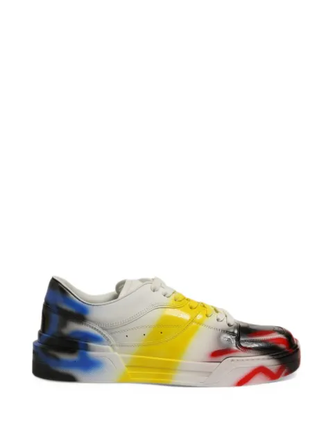 Dolce & Gabbana New Roma paint sneakers