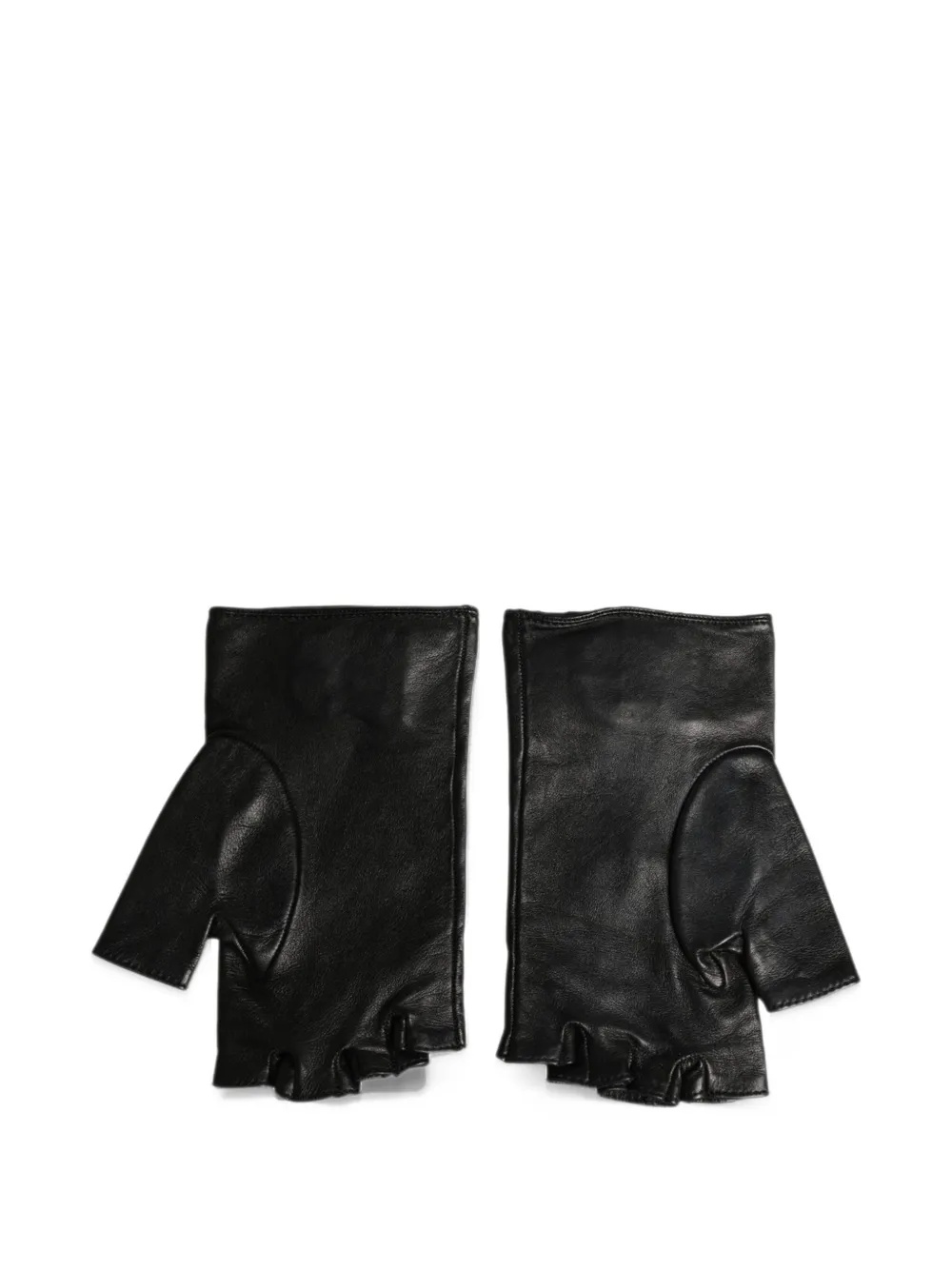 Dolce & Gabbana pearl-embellished fingerless gloves Zwart