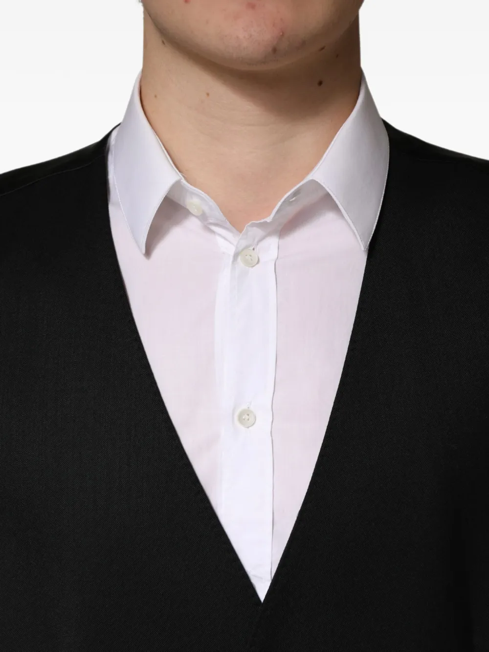 Dolce & Gabbana single-breasted waistcoat Zwart