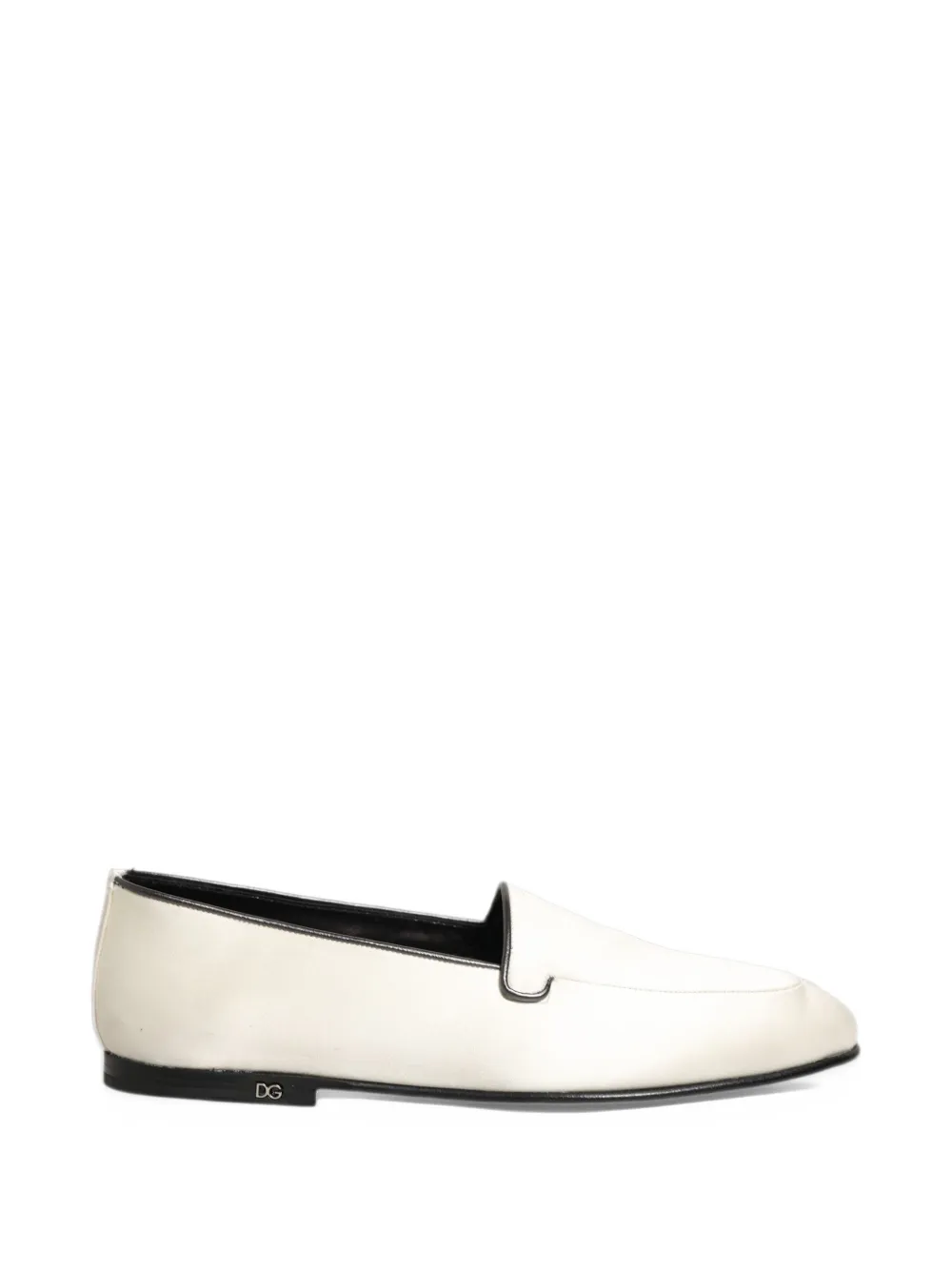 Dolce & Gabbana satin loafers - Toni neutri