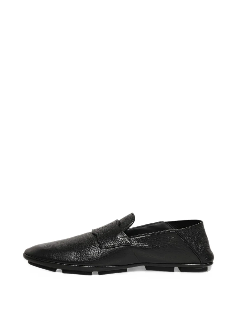 Dolce & Gabbana deerskin driver loafers - Nero