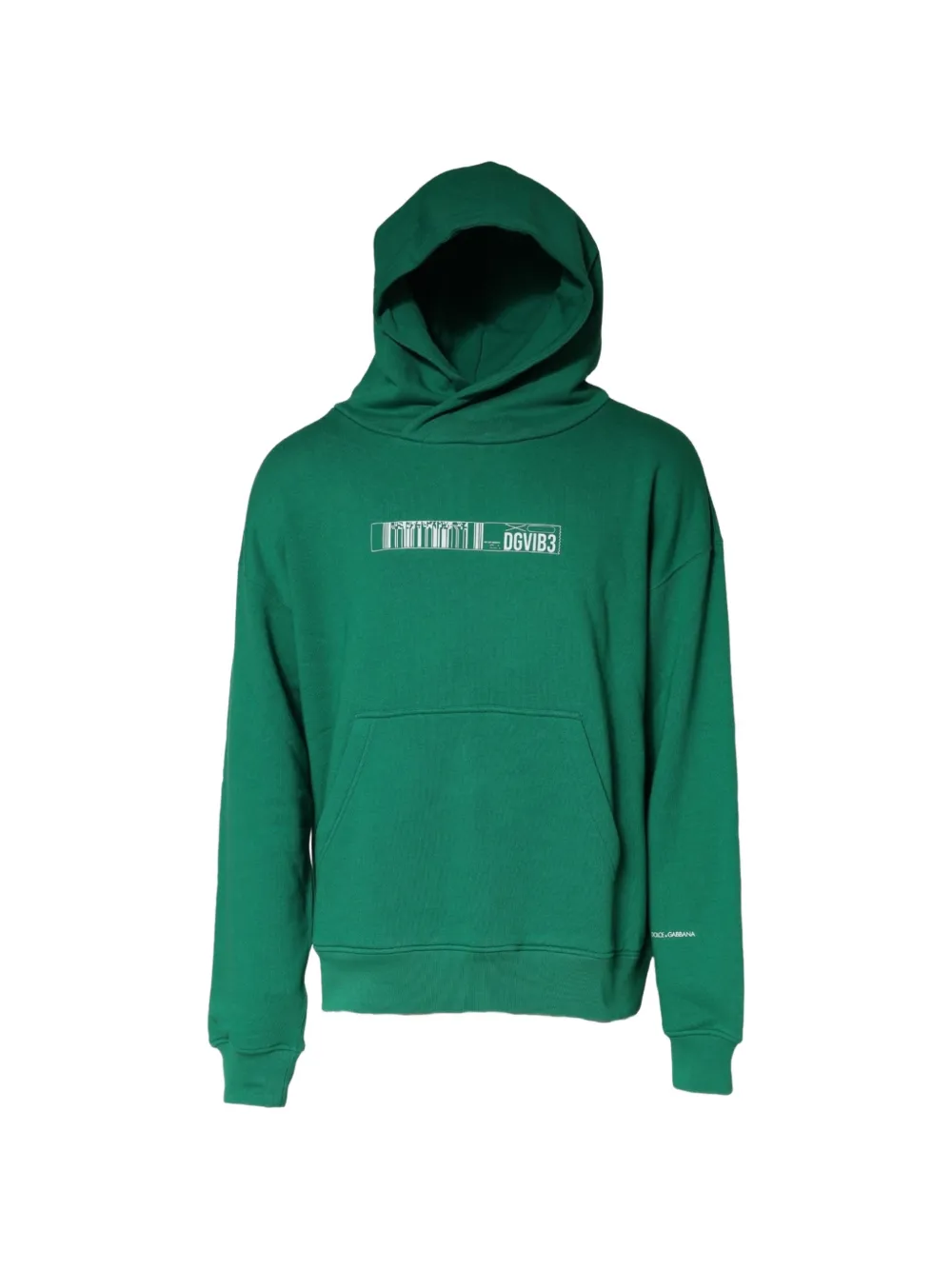 Dolce & Gabbana DGVIB3 cotton hoodie Groen